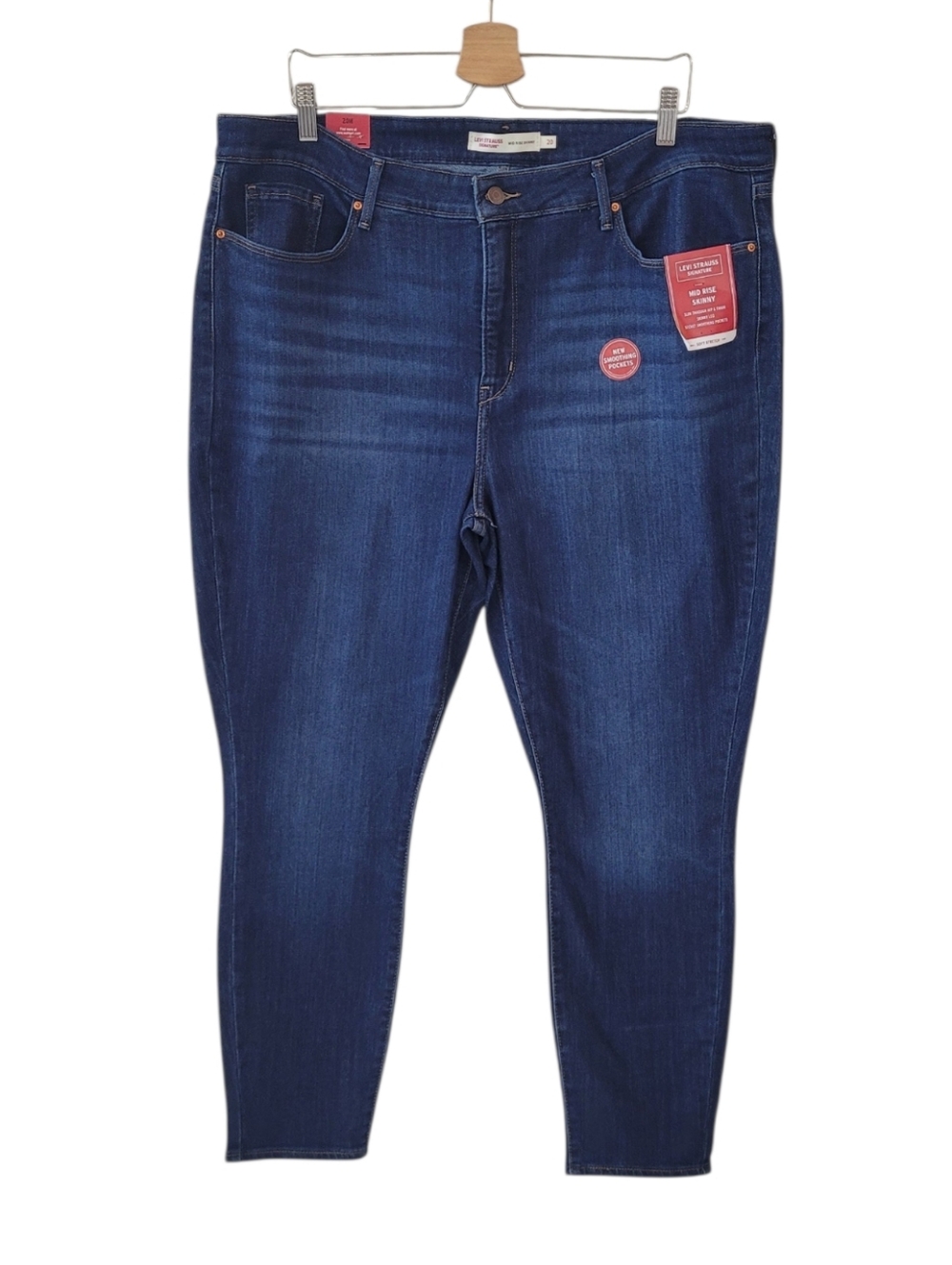 LEVI STRAUSS Signature Mid Rise Skinny Jeans Size 20